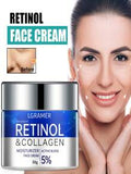 50g Lgramer Retinol Wrinkle Cream, Anti-Aging, Firming, Lifting, Moisturizing, Brightening, Skincare Cosmetic