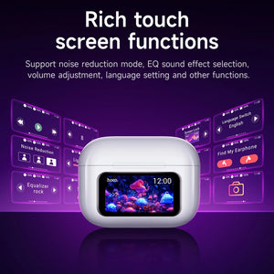 Wireless Bluetooth Earphones with Touch Screen